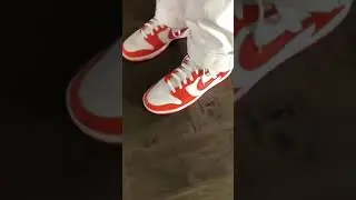 Nike Dunk High Syracuse On feet | #nikedunkhigh #syracuse #nikedunk