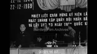 Attempted Peace Talks in Vietnam, 1969 - Archive Film 1084605