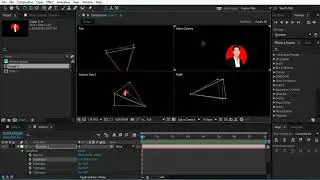 Học motion graphic với after effect: One Node Camera và Two Node Camera #17