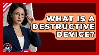 What Is A Destructive Device? - The Right Politics