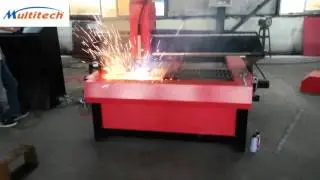 multitech America hypertherm 100A plasma cutting machine
