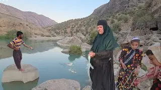 Grandma's Power and Master's Help: A Trip to the Riverside to Collect Firewood