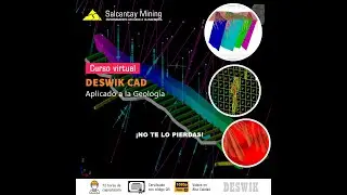 Invitacion al Curso de Deswik CAD aplicado a Geolog&iacute;a