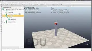 Legged Robotics 22: Coppelia Sim, Finite State Machine to control a pendulum (Spring 2021)