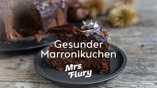 Gesunder Marronikuchen - vegan glutenfrei
