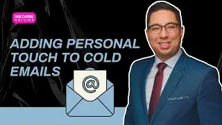 Adding personal touch to cold emails ✨#sellbetter #sellbetterhotline  #salestips