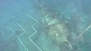Helicopter underwater 