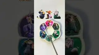 Zootopia 2 colormixing pt107 #colormixing #zootopia #zootopia2 #satisfying