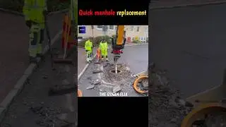 Fast, Clean, Perfect &mdash; Manhole Replacement