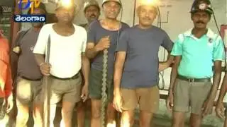 Singareni Employees Withdraw Strike & Joining duty | Mancherial Dist
