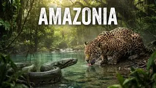 Animals of Amazon Jungle 4K - Animals l The Jungle Home | Amazon Rainforest |The Amazon Inside