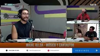MAJAL ULLOA desembarco en SABADAZO! y nos compartió sus aventuras con la música.