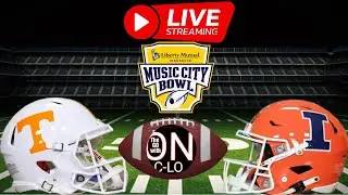 🔴Tennessee Volunteers vs Illinois Fighting Illini.NCAA Football. Music City Bowl Live Play by Play