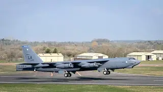 U.S. B-52 Bombers Scramble at Full Speed from RAF Fairford – Here’s Why
