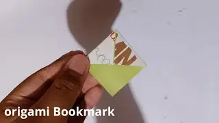 How to Fold an Origami Bookmark | Cara Melipat Pembatas Buku Origami Mudah