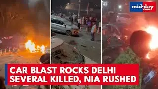 Delhi Blast: Deadly EXPLOSION Near Red Fort ROCKS India's Capital After Police Seize 2,900kg Of IED