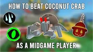 How to beat Coconut Crab as a midgame player | Bee Swarm Simulator