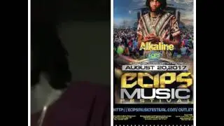 Alkaline will be live @ Ecips Music Festival on August 20th 2017 @ Roy Wilkins Park Queens New York,