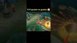 11.11 gusion vs gusion 😱#shorts #mlbb #mobilelegends #viralshorts #moontoon #gusion