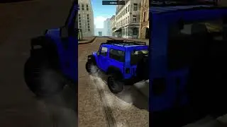 Masini Jeep Wrangler de condus in oras in jocuri cu masini #gaming #jeep #driving
