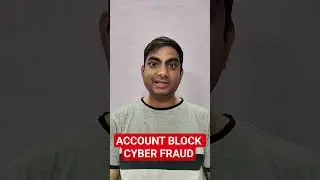 MHA Account Block #mha #cybercrime #police #banking #viral #like #shorts #youtubeshorts#knowledge#ai