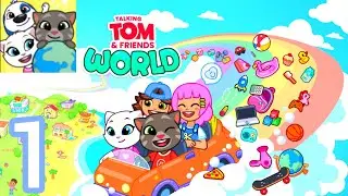 Talking Tom and Friends World Gameplay | Best Moments & Mini Games Part - 1