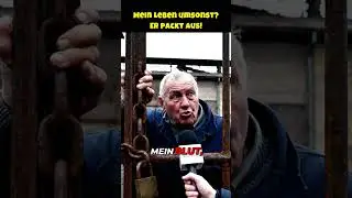 &bdquo;F&uuml;r was?!&ldquo; &ndash; Verzweifelter Arbeiter vor geschlossenen Toren