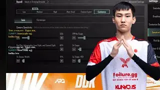 APG DOK Sensitivity Settings Update 4.2 | 5 Finger 4x God | PUBG MOBILE / BGMI