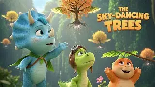 The Dino Friends and the Sky Dancing Trees  A Lesson in Teamwork