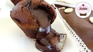 Receta de coulant de chocolate casero | Como hacer coulant de chocolate paso a paso