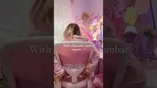 Perfect pink gaming chair for my gaming setup?!🎮💗🤍