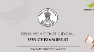 Delhi High Court Judicial Service Exam 2022 Result with Marks, Mains Exam Results #viral #result HC
