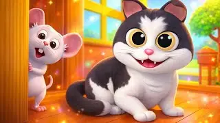 म्याऊं म्याऊं बिल्ली करती |  Meow Meow Billi Karti | Hindi Rhymes for Children | Ritikrhymeskids 