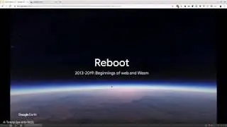 A brief history of Google Earth and its journey to the web, Wasm and cross browser, Jordon Mears