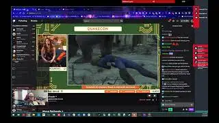 QuakeCon 2022 8/18 - 8/20 | Day 1| Streaming most of the event | Some Gameplay | Chill Stream