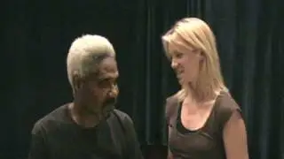 Amy Smart and Robert Bradley at Cherokee Studios