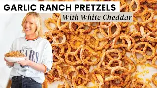 Garlic Ranch Pretzels with White Cheddar | Why Everyone Loves This Game Day Snack