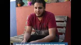 Entrevista a Emmanuel Perchante coordinador del taller de carpinter&iacute;a de Pensar Jun&iacute;n