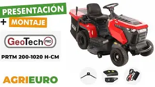 GeoTech-Pro PRTM 200-1020 H-CM - Tractor cortac&eacute;sped - Presentaci&oacute;n y Montaje