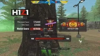 H1Z1 22 Kill Solo Win #73 EU | Obey Tommo