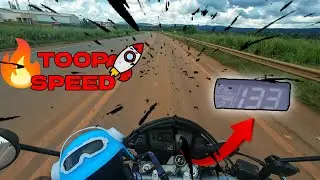 TOP SPEED DA BROS 160 [Algo de errado n&atilde;o est&aacute; certo] - Vitor MVlog