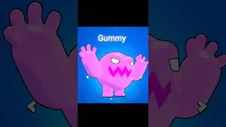 Gummy 🟣 New Brawler Concept!! (Part 30) #brawlstars #shorts #brawl #fyp