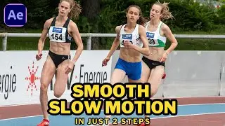 Smooth Slow Motion Tutorial in After Effects Tutorial