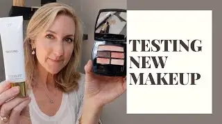 FIRST IMPRESSIONS OF NEW MAKEUP!  | TOM FORD GLOW TINTED MOISTURIZER | CHANEL LES BEIGES WARM EYE