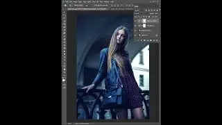 Cinematic Color Grading Photoshop Tutorial #shorts #photoshop