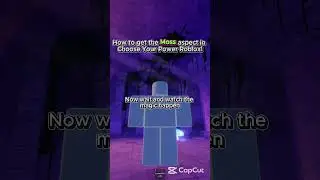 How to get the Moss Aspect in Choose Your Power Roblox #shortvideo #shorts #bloxfruits #gaming #fyp