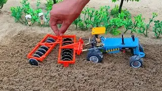diy tractor disc harrow machine | disc plough | mounted disc harrow | keep villa