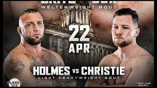 Danny Christie v Anthony Holmes BKFC  Boxing  
