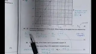 CIE/ IGCSE Physics 0625 / Paper 6 Assessment December 2023