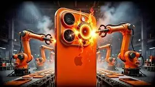 Inside the iPhone 17 Pro Max Camera Factory 🏭 Orange Edition | AI Production Documentary